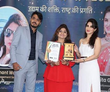 Film Actress Smita Gondkar Was The Chief Guest At “Rashtra Udyog Shakti Samman 2026” Held On April 11, 2026, In Pune,