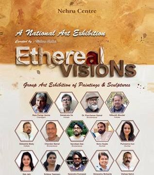“Ethereal Visions” Paintings & Sculpture Exhibition By 14 Contemporary Renowned Artists In Nehru Centre Art Gallery