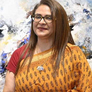 “Where Silence Becomes Form” Solo Show of Paintings By contemporary artist Nidhi Sharma in Jehangir Art Gallery
