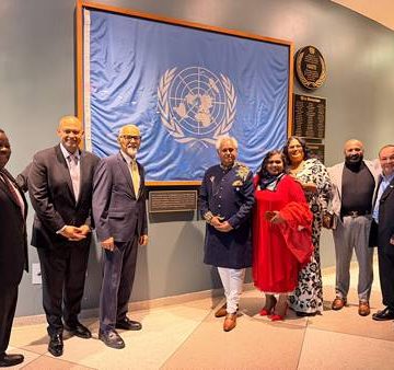 His Eminence Prof. Dr. Madhu Krishan Honoured Peace Ambassadors At United Nations Headquarters During Global Peace Seminar