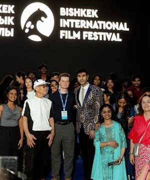 Sandip Soparrkar At Bishkek International Film Festival In Kyrgyzstan