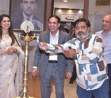 “SPANDANE” Solo Show Of Paintings By Renowned Artist Sachin Sagare In Jehangir Art Gallery