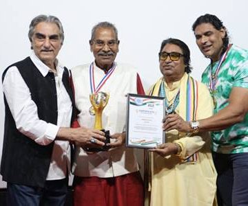 Sunil Pal, Dilip Sen, Ali Khan, Ketan Karade, Ramesh Goyal, Writer Deepak Desai, And Restaurant Owner Mohammad Bhai Honored At The KCF ‘Bollywood Legends Film Festival 2026’ Organized By Dr. Krishna Chouhan