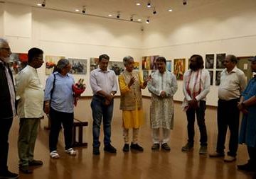 “FOUR VISIONS – ONE EXHIBITION” Art Exhibition By 4 Renowned Artists In Nehru Centre Art Gallery
