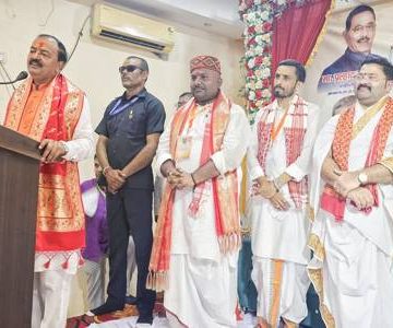 वेद पढ़ने वाला व्यक्ति कभी देश के खिलाफ नहीं जा सकता, वेद पाठशाला का हर बटुक करता है लोक कल्याण की प्रार्थना : उपमुख्यमंत्री केशव प्रसाद मौर्य