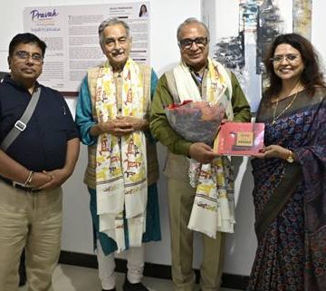 “PRAVAH” Solo Show Of Paintings By Anjali Prabhakar In Jehangir Art Gallery