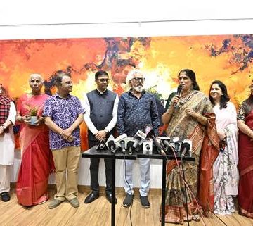 “CONTINUUM” A Solo Art Exhibition By Artist Dr. Shefali Samir Bhujbal In Jehangir Art Gallery